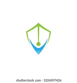 financial logo, vector logo template