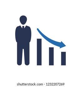 Financial Loss Icon