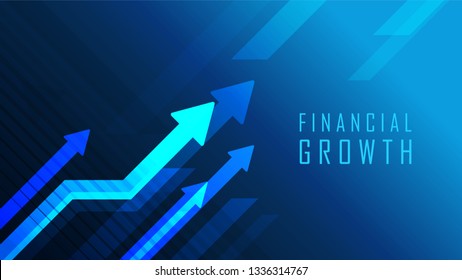 Financial Management graphic concept suitable for financial investment or Economic webpage, banner, presentation, Vector illustration