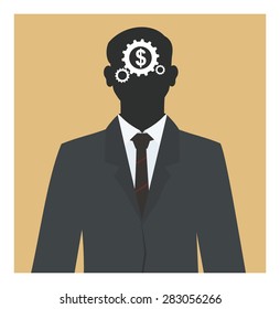 financial manager illustration