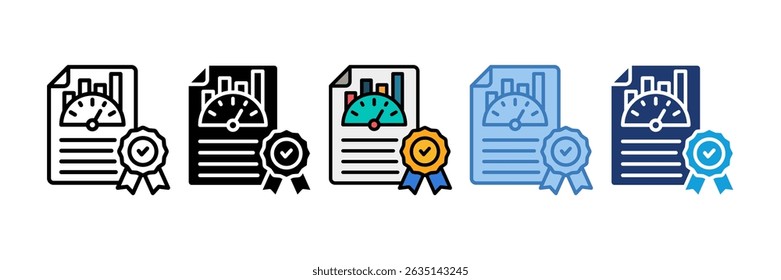 Elemento de icono de hito financiero para diseño
