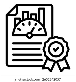 Financial Milestone Icon Element For Design