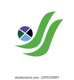 Modernes, modernes Vektorlogo-Design