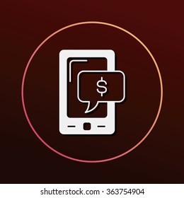 financial money symbol icon