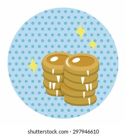 Financial money theme elements