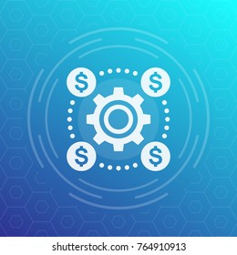 financial operations concept