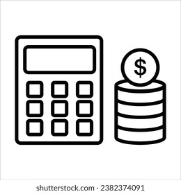 financial planner, Finance and business icon