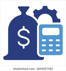 Elemento De Icono De Planificación Financiera Para Diseño
