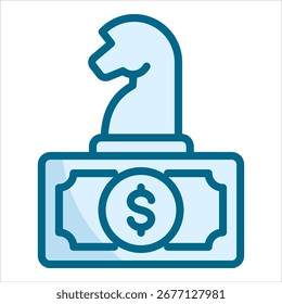 Elemento De Ícone Do Financial Planning Para Design