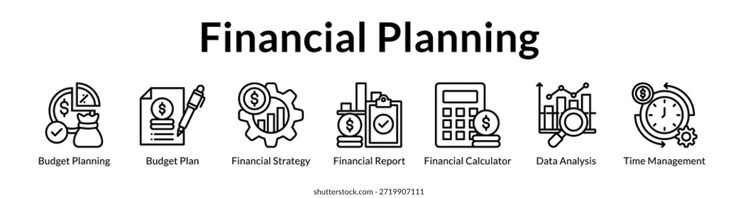 Software de planejamento financeiro para gerenciamento de orçamento Análise de dados de previsão estratégica e realização de objetivos de negócios