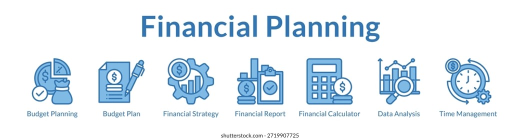 Software de planejamento financeiro para gerenciamento de orçamento Análise de dados de previsão estratégica e realização de objetivos de negócios