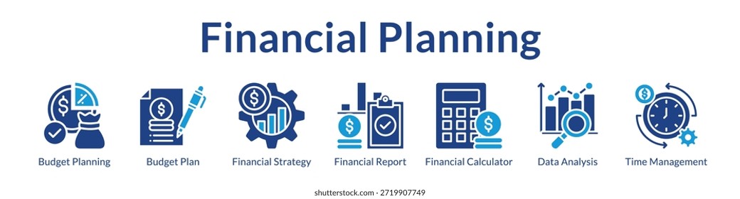 Software de planejamento financeiro para gerenciamento de orçamento Análise de dados de previsão estratégica e realização de objetivos de negócios