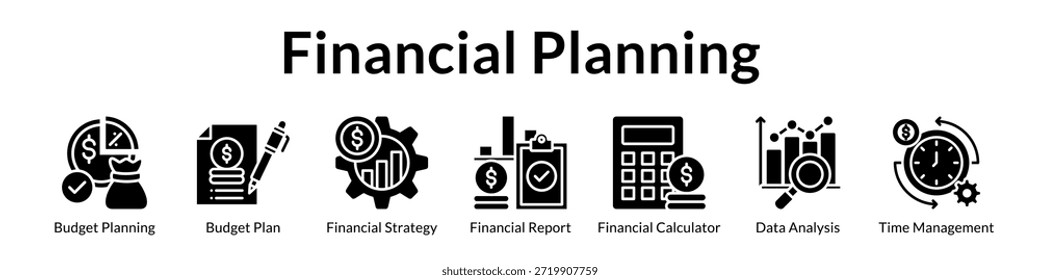Software de planejamento financeiro para gerenciamento de orçamento Análise de dados de previsão estratégica e realização de objetivos de negócios
