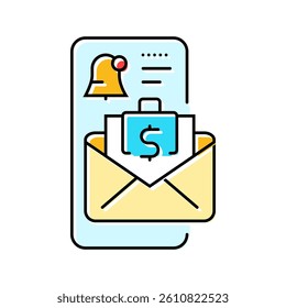 financial planning tools budget planning color icon vector. financial planning tools budget planning sign. isolated symbol illustration
