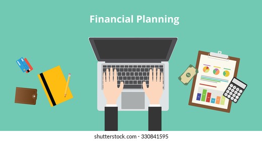 financial planning and working audit graph and data