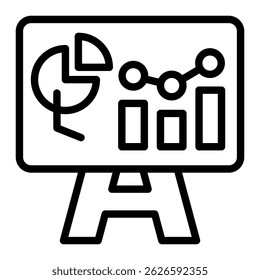 Financial Ratio Icon Element For Design