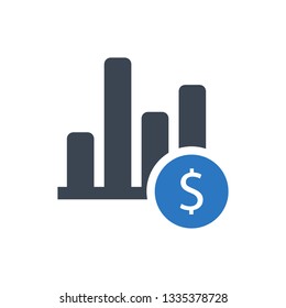 Financial report icon