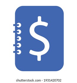 vector de diseño de icono de informe financiero