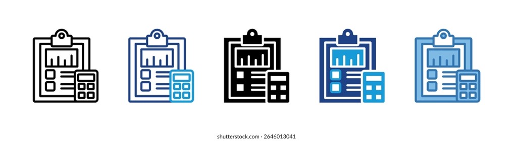 Elemento Ícone Do Relatório Financeiro Para Design