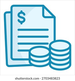 Elemento Ícone Do Relatório Financeiro Para Design