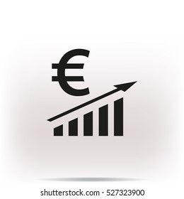 Financial Report vector icon.