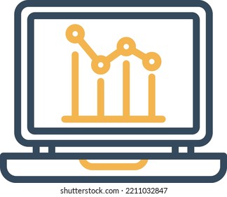 Financial report Vector icon which is suitable for commercial work and easily modify or edit it
