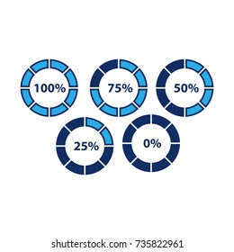 Financial Reporting And Analysis, blue process icon