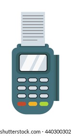 Financial safety concept payment acceptance isolated on white background