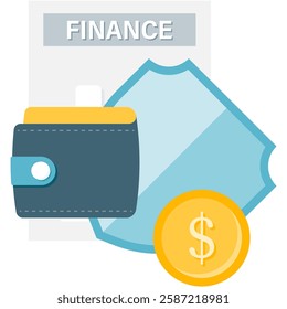 financial security, financial illustrations and capital management