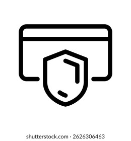 Finanzsicherheitssymbol mit Safe-Card-Banking