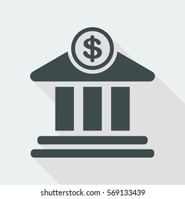 Financial services flat icon