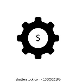 financial settings icon can be used for your business needs