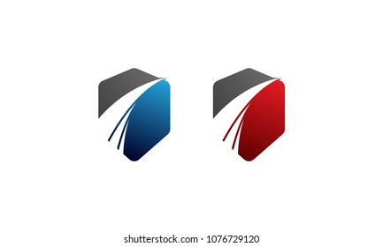 Financial shield logo