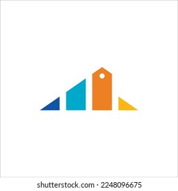 Plantilla de vectores de logotipos de tiendas financieras