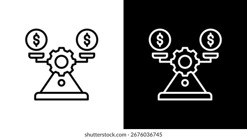 Design do Conjunto de Ícones de Estabilidade Financeira