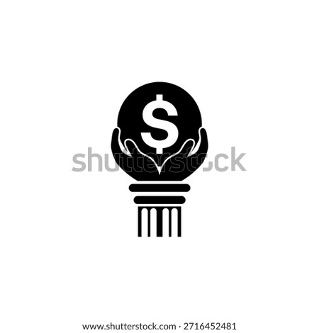 Financial Stability and Support Icon	