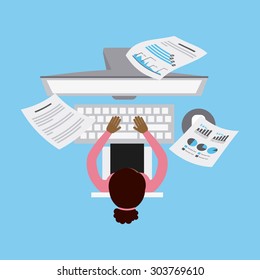 financial startup design, vector illustration eps10 graphic 