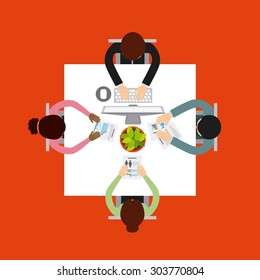 financial startup design, vector illustration eps10 graphic 