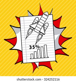 financial startup design, vector illustration eps10 graphic 