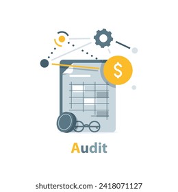 Financial statement, preparation of reports. Concept of financial report, digital accounting, audit and financial research, accounting report