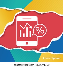 financial stock icon