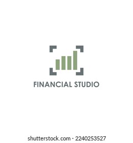 Financial Studio logo smbols modren