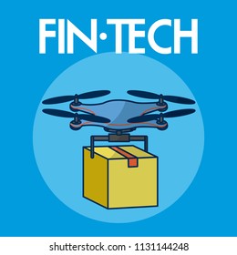 Financial Technolgoy concept