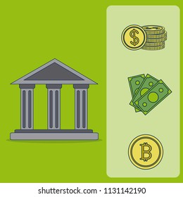 Financial technology concept