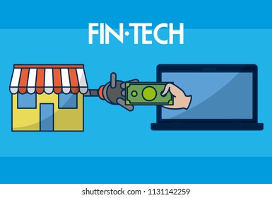 Financial Technology concept