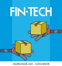 Financial Technology concept