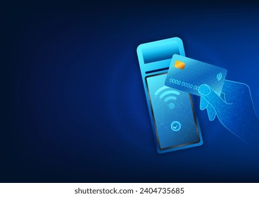 Financial technology Paying for products by credit card through a card swipe machine Credit cards that can be used to pay for products online products Installment of products without using cash