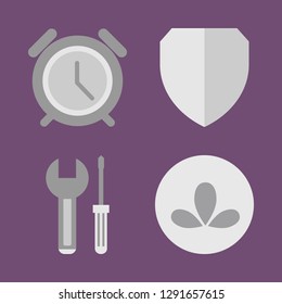 Financial theme, vector icons without frames.