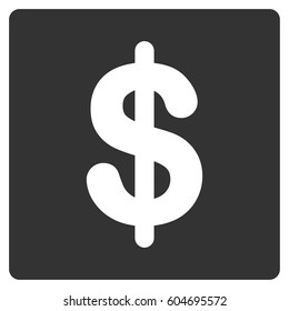 Financial vector icon. Flat gray symbol. Pictogram is isolated on a white background. Designed for web and software interfaces.
