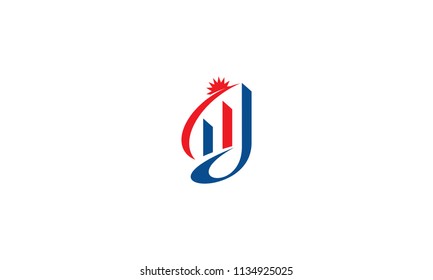 financially successful solution logo vector icon